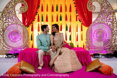 Graceful Indian bride and groom photo session. Graceful Indian bride and groom photo session.