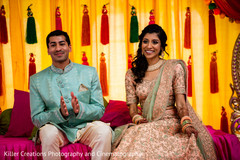 Glamorous Indian bride and groom style. Glamorous Indian bride and groom style.