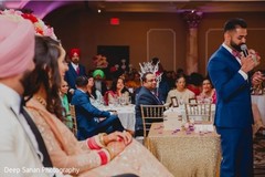 Couple reacting to speeches. Couple reacting to speeches.