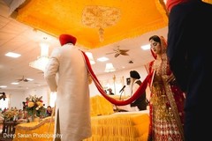 Indian bride and groom getting married. Indian bride and groom getting married.