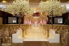 Impressive India wedding ceremony aisle decoration. Impressive India wedding ceremony aisle decoration.