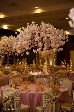 Magnificent Indian wedding reception flowers decor. Magnificent Indian wedding reception flowers decor.