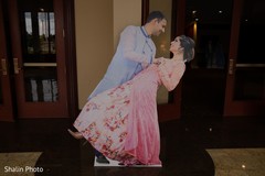 Magnificent Indian wedding reception decor. Magnificent Indian wedding reception decor.