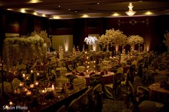 Romantic Indian wedding reception decoration. Romantic Indian wedding reception decoration.