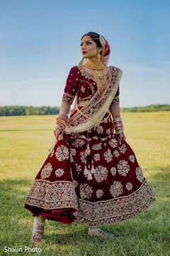 Sweet Indian bride about to meet the groom. Sweet Indian bride about to meet the groom.