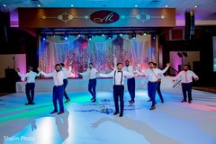Indian wedding reception dance capture. Indian wedding reception dance capture.