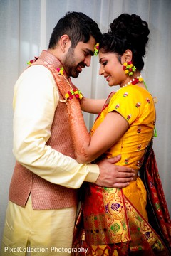 Tender indian bride and groom shot Tender indian bride and groom shot