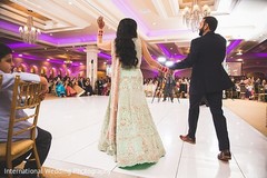 Indian couple arriving to the dance floor. Indian couple arriving to the dance floor.