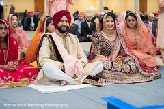 Maharani and Raja during their wedding ceremony. Maharani and Raja during their wedding ceremony.