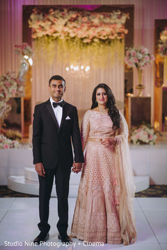 Luxurious Indian wedding reception fashion. Luxurious Indian wedding reception fashion.