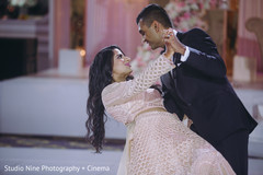 Maharani and Raja wedding reception dance. Maharani and Raja wedding reception dance.