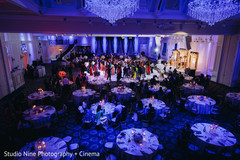 Stunning capture of Indian wedding reception decor. Stunning capture of Indian wedding reception decor.
