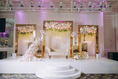 Impressive Indian wedding stage decorations. Impressive Indian wedding stage decorations.