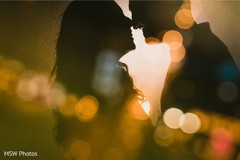 Dreamy Indian couples silhouette photo. Dreamy Indian couples silhouette photo.