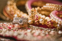 Incredible Indian bridal wedding ceremony rings. Incredible Indian bridal wedding ceremony rings.