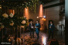 Wonderful capture of Indian groomsmen at reception speech. Wonderful capture of Indian groomsmen at reception speech.