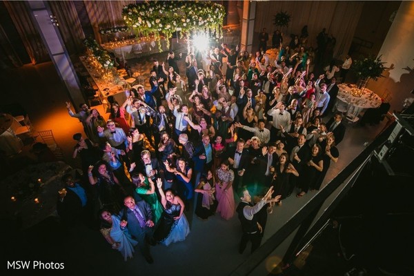 Amazing Indian wedding reception dance.