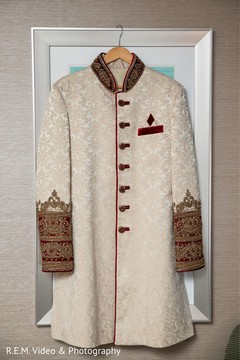 Elegant Indian grooms ceremony sherwani. Elegant Indian grooms ceremony sherwani.