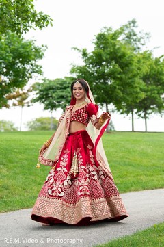 Enchanting Indian bride on her way to meet her groom. Enchanting Indian bride on her way to meet her groom.