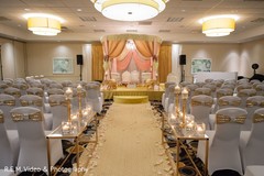 Amazing Indian wedding ceremony venue decoration. Amazing Indian wedding ceremony venue decoration.