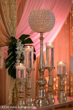 Incredible Indian wedding stage candles decorations. Incredible Indian wedding stage candles decorations.