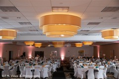 Stunning Indian wedding reception table setup. Stunning Indian wedding reception table setup.