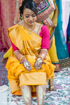 Haldi for the bride Haldi for the bride