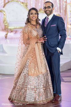 Indian bride and groom wedding reception outfit Indian bride and groom wedding reception outfit