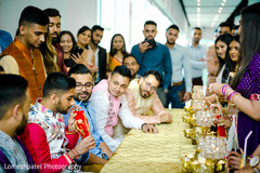 Groomsmen with Raja. Groomsmen with Raja.