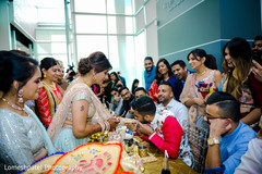 Indian wedding guests. Indian wedding guests.