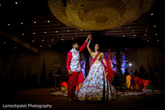 Indian bride dancing with Raja. Indian bride dancing with Raja.
