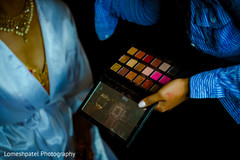 Maharani's makeup details. Maharani's makeup details.