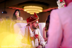Indian groom during the celebration. Indian groom during the celebration.