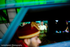 Groom leaving the ceremony. Groom leaving the ceremony.
