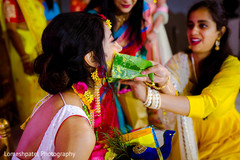 Indian bride preparing for the ceremony. Indian bride preparing for the ceremony.