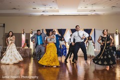 Vibrant indian wedding reception performance Vibrant indian wedding reception performance