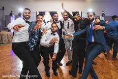 Adorable indian groom with groomsmen capture Adorable indian groom with groomsmen capture