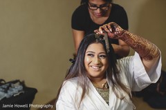 Indian bride getting ready to say "I Do" Indian bride getting ready to say "I Do"