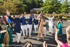 Sensational indian groom's baraat celebration Sensational indian groom's baraat celebration
