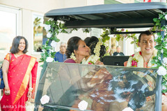 Indian groom driving. Indian groom driving.