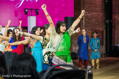 Beautiful bridesmaids dancing in Sangeet. Beautiful bridesmaids dancing in Sangeet.