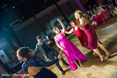 Guest at the dance floor. Guest at the dance floor.