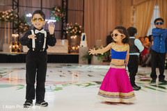 Lovely kid guests dancing. Lovely kid guests dancing.