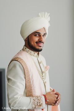 Indian groom posing for pictures. Indian groom posing for pictures.
