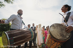 Indian dhol players during baraat. Indian dhol players during baraat.