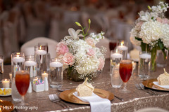 Indian wedding floral centerpiece Indian wedding floral centerpiece