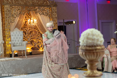 Indian lovebirds having their first dance Indian lovebirds having their first dance