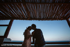 Sweet Indian couple capture by the beach. Sweet Indian couple capture by the beach.