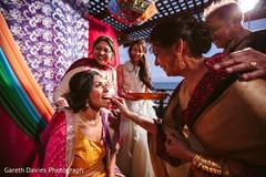 Take a look at this indian bride at her haldi rituals. Take a look at this indian bride at her haldi rituals.