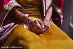 Maharani at her haldi party. Maharani at her haldi party.